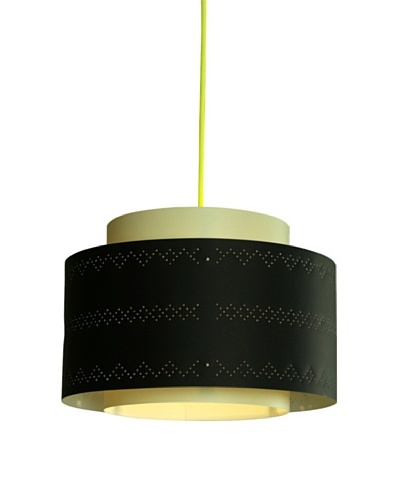 Control Brand Venlo Black Green Pendant Lamp