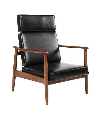 Control Brand Aalborg High-Back Chair, Black