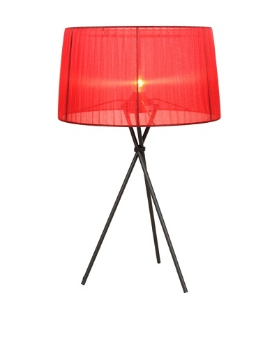 Control Brand Sticks Table Lamp, Red