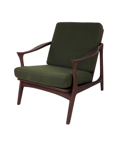 Control Brand The Upton Easy Chair with Horned Armrests