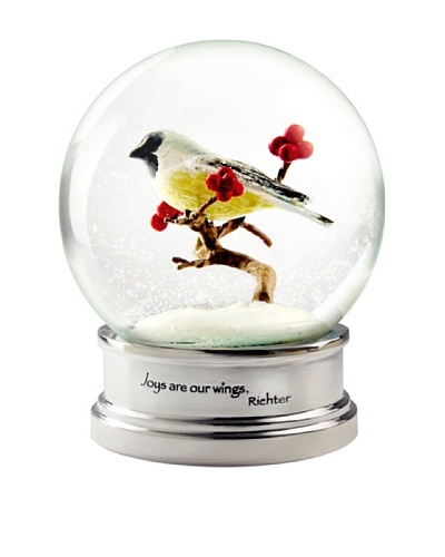 CoolSnowGlobes Chickadee Snow Globe
