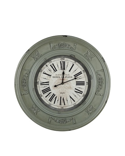 Cooper Classics Beka Clock, Sage Green