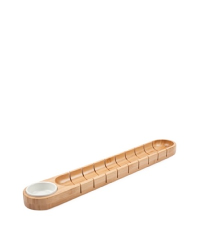 Core Bamboo French Bread Board with Dipping Bowl