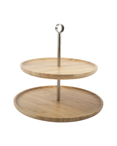 Core Bamboo Two-Tier Serving Tray