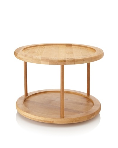 Core Bamboo 2-Tier Lazy Susan
