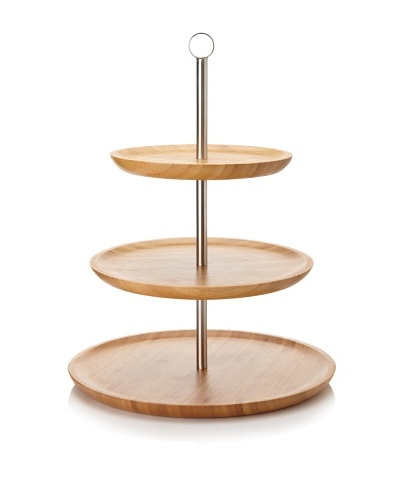 Core Bamboo Three-Tier Serving Tray