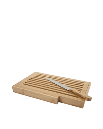 Core Bamboo Bread Board with Bread Knife