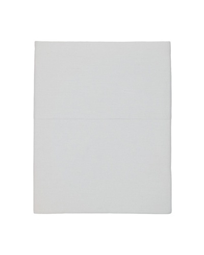 Coyuchi Sateen Flat Sheet [Pale Gray]
