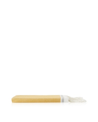Coyuchi Mediterranean Bath Towel, Mustard/Gray Stripe