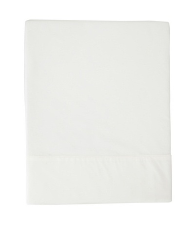 Coyuchi Percale Flat Sheet, White, King