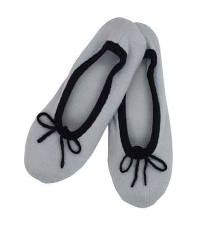 a&R Cashmere Slippers with 2 Tone Trim