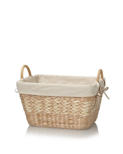 Creative Bath Towel Utility Basket With Liner
