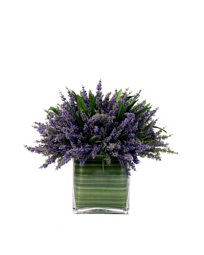 Creative Displays Purple Lavender in Glass