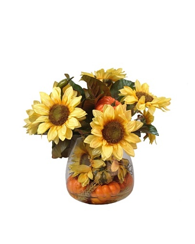 Creative Displays Sunflower Gourd Bouquet