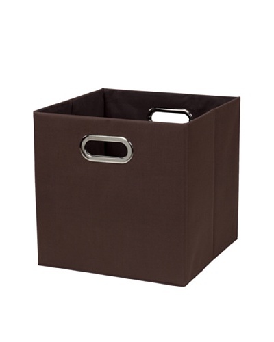 CreativeWare Fold-N-Store Crate, Brown
