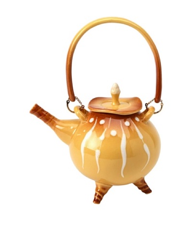 Crystalline Teapot, Yellow