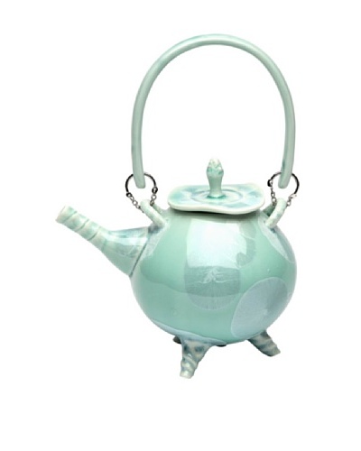 Crystalline Teapot, Green