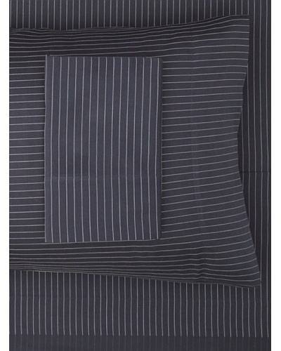 Dea Lugano Printed Stripe Sheet Set [Navy/White]