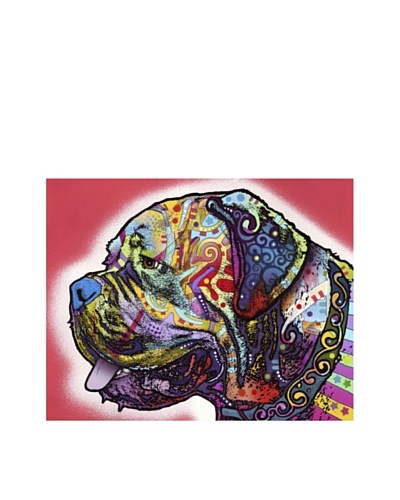 Dean Russo Profile Mastiff Limited Edition Giclée Canvas