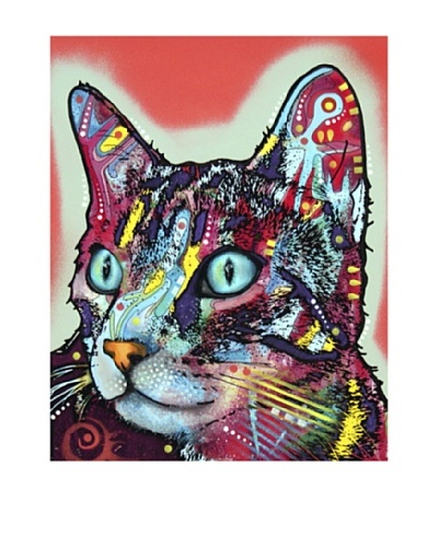 Dean Russo Curious Cat Limited Edition Giclée Canvas