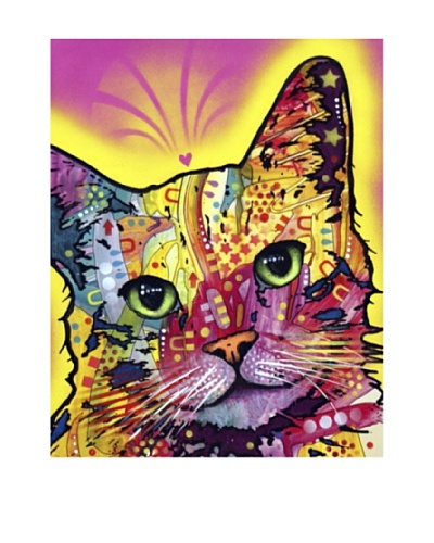Dean Russo Tilt Cat Limited Edition Giclée Canvas