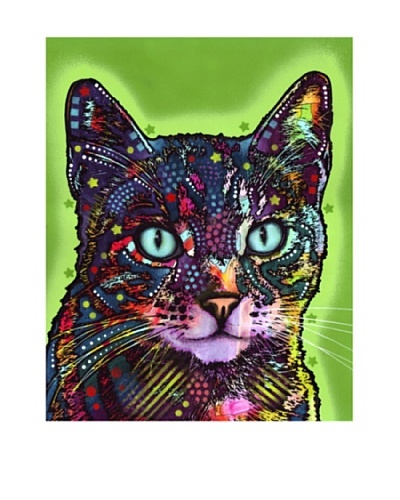 Dean Russo Watchful Cat Limited Edition Giclée Canvas