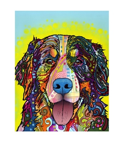 Dean Russo Bernese Mountain Dog Limited Edition Giclée Canvas