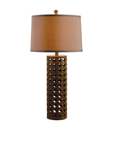 Design Craft Cut-Out Table Lamp