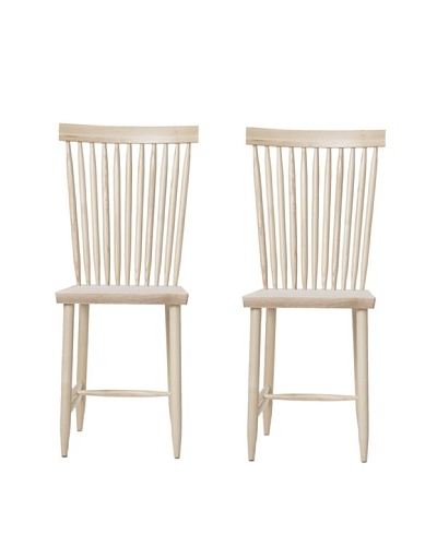 Design House Stockholm Set of 2 Two Family Chairs, Natural