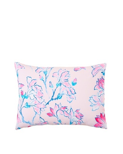 Designers Guild Magnolia Tree Pillowcase, Pink Multi, Standard
