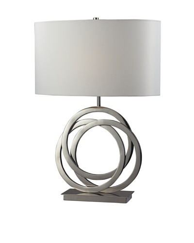 Dimond Lighting Trinity Table Lamp, Polished Nickel