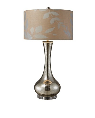 Dimond Lighting Orion Table Lamp, Antique Mercury/Cream