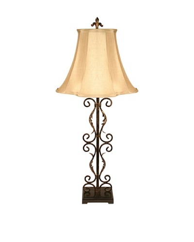 Dimond Lighting Ernesto Scroll Table Lamp