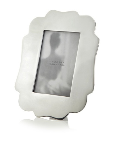 Lunares 4 x 6 Chantilly Picture Frame, Silver