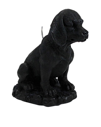 D.L. & Co. Beagle Candle, Black