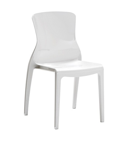 Domitalia Crystal Chair, White