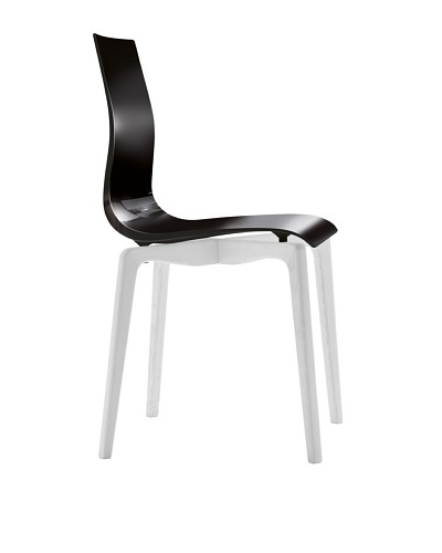 Domitalia Gel-L Chair, Black/White