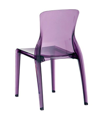 DOMITALIA Crystal Chair, Purple