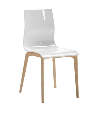 Domitalia Gel-L Chair, White/Ash WhiteAs You See