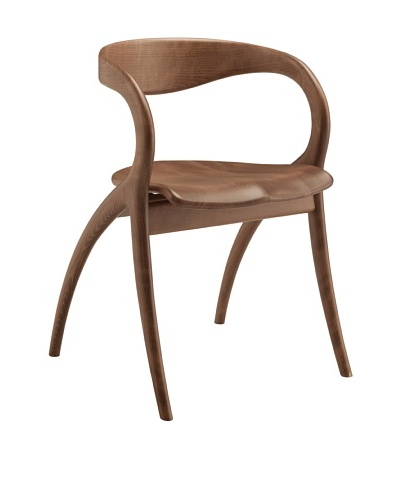 Domitalia Star Beechwood Chair, Walnut
