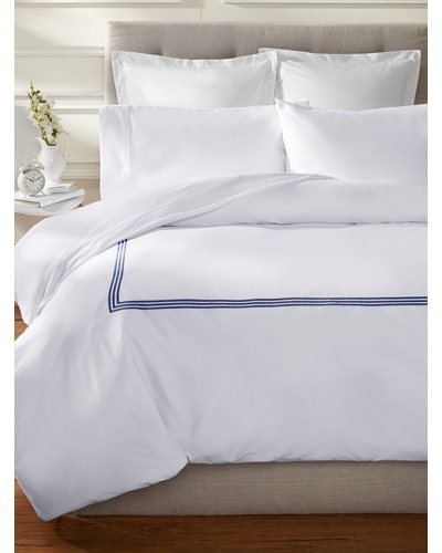 Downright Windsor Braid 400 TC Sateen Embroidered Duvet Cover