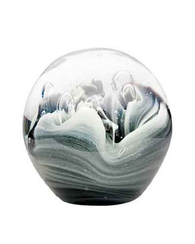 Dynasty Gallery Hand-Made Glow-in-the-Dark Glass Paperweight