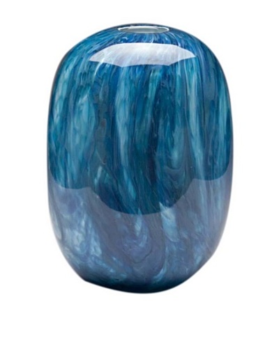 Dynasty Glass Oceana Collection Beehive Vase, Oceana