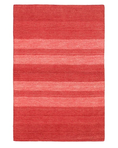 eCarpet Gallery Luribaft Gabbeh Rug, Pink/Red, 4' x 6'