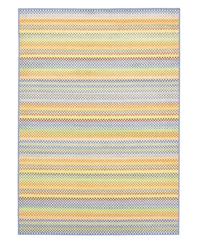 Ecarpetgallery Rugs Chroma Pastel Abstract Rug, Light Blue, 5' 5 x 7' 9