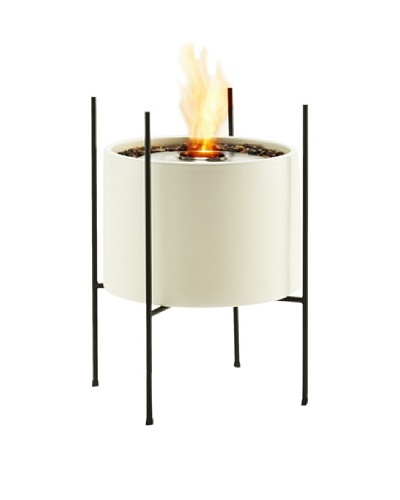 EcoSmart Cylinder Vessel in Stand, WhiteAs You See