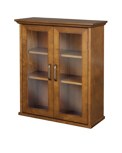 Elegant Home Fashions Avery Double Door Wall Cabinet