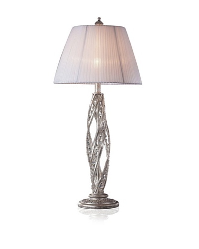 Artistic Lighting Renaissance 1-Light Table Lamp, Sunset Silver