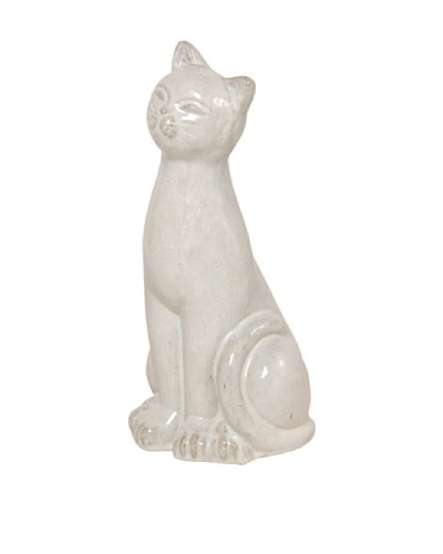 Emissary Ceramic Cat Sitting Tall