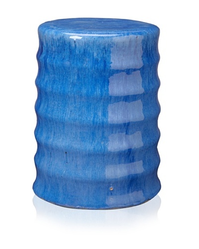 Emissary Bamboo Stool/Table, Blue, 13 x 18H [Blue]
